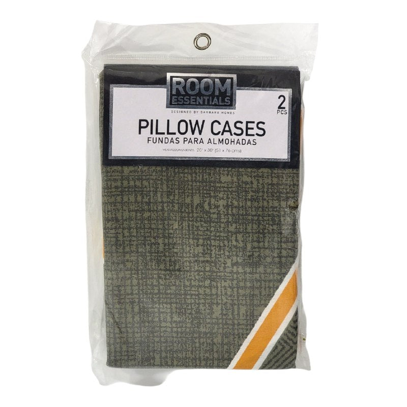 FUNDAS PARA ALMOHADAS ROOM ESSENTIALS 51X76CM X 2PCS