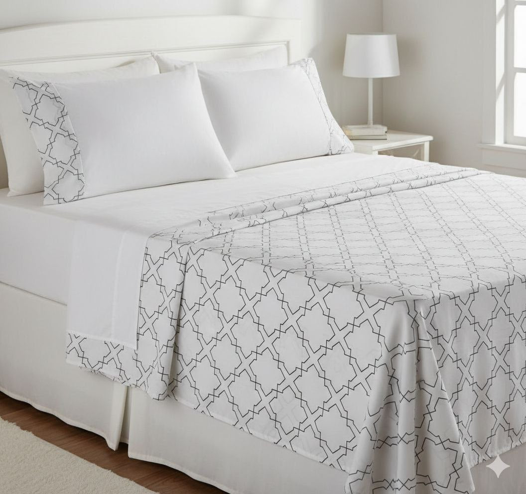 JUEGO DE SABANAS QUEEN SCARLETT CLASSICS 6PCS