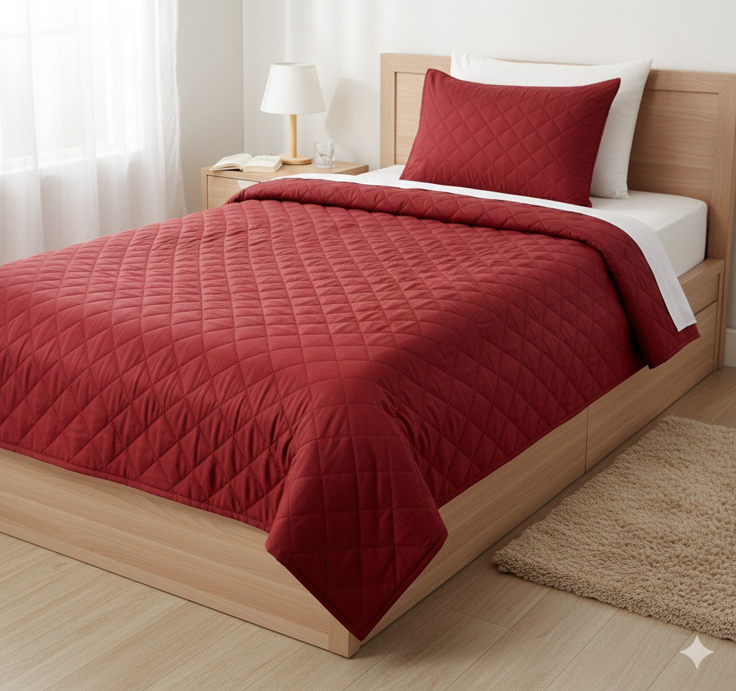 JUEGO DE EDREDON PARA CAMA UNIPERSONAL 2PCS HPC POLO