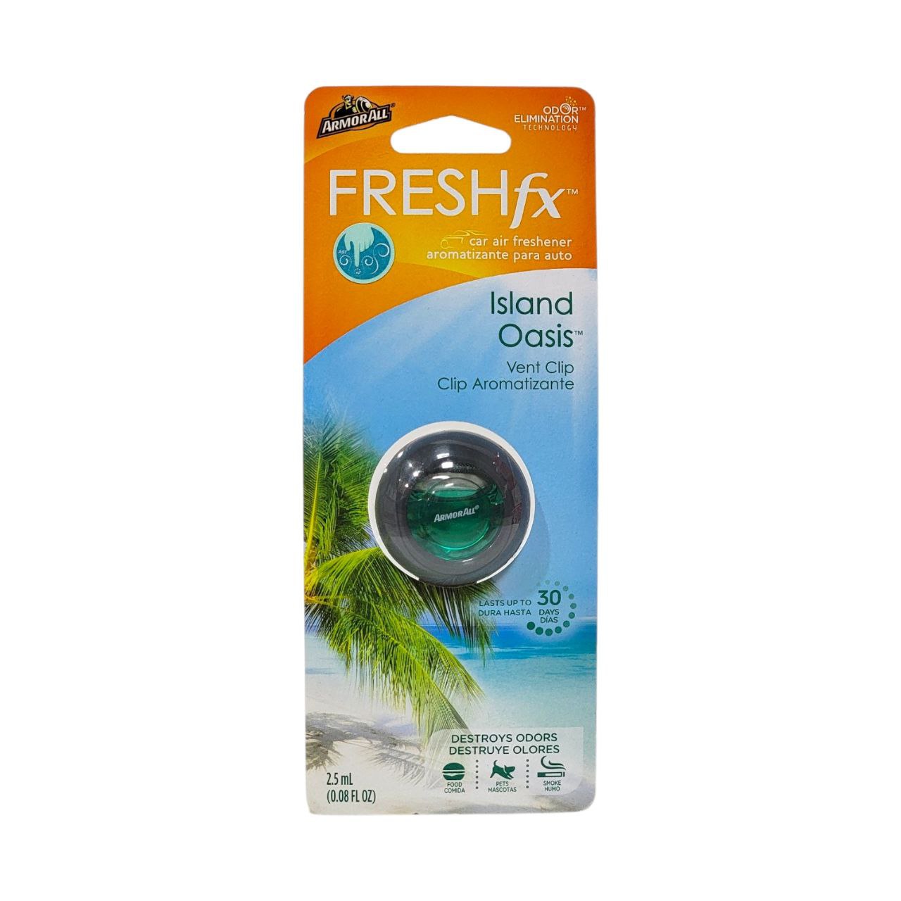 AROMATIZANTE PARA AUTOS AROMA ISLA OASIS ARMORALL FRESHFX 2.5ML