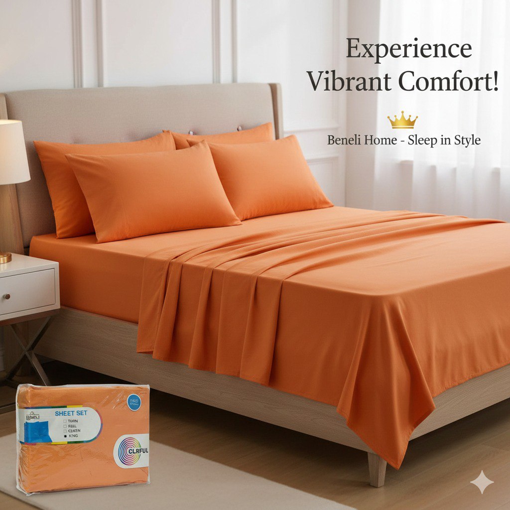JUEGO DE CAMA KING DE 4 PIEZAS BENELI HOME