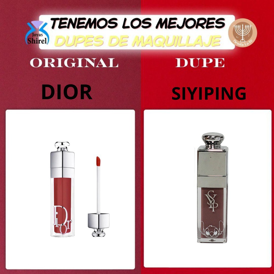 BRILLO LABIAL INTENSO QUE LUCE LOS LABIOS MAS VOLUMINOSOS SIYIPING (DUPE DE DIOR)