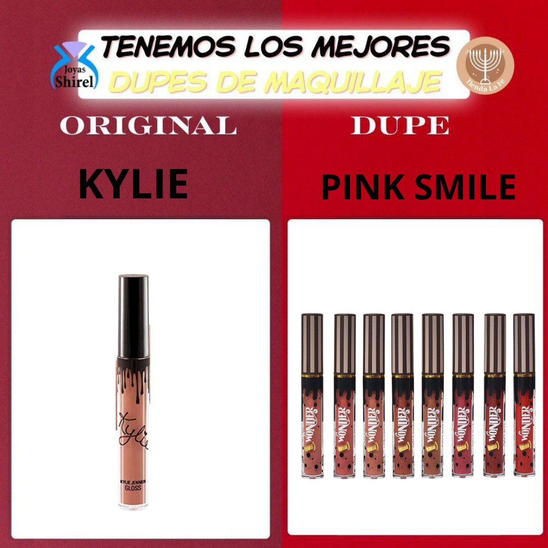 BRILLO LABIAL PARA CUALQUIER TONO DE PIEL PINK SMILE 8ML (DUPE DE KYLIE)