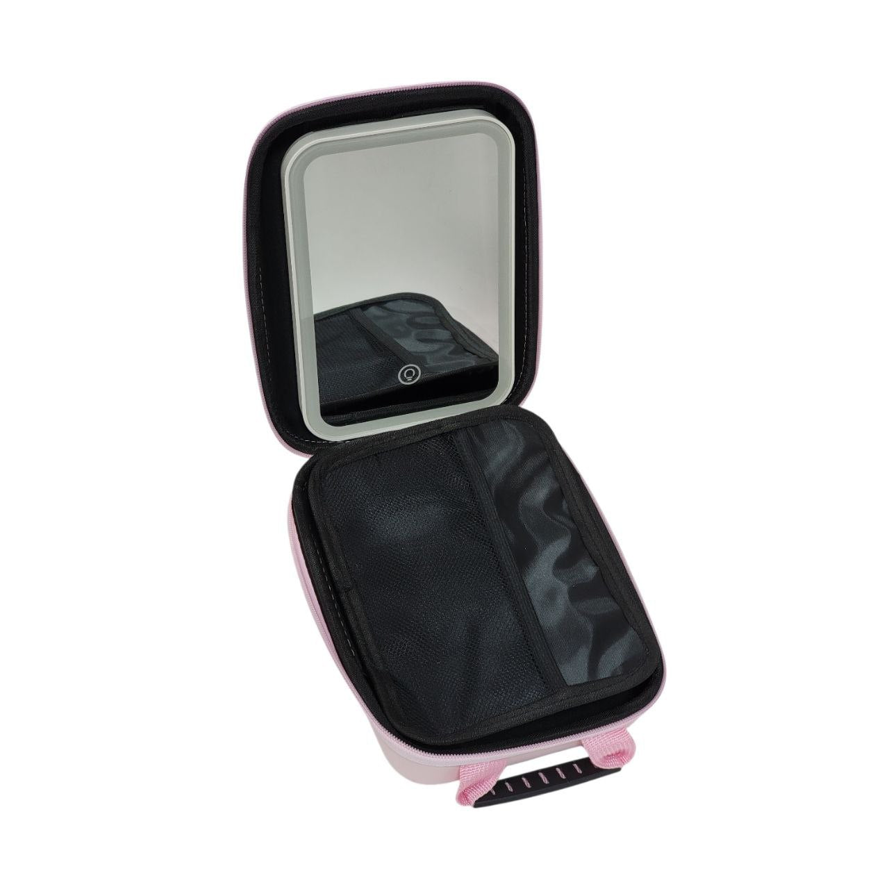ORGANIZADOR ESTUCHE DE MAQUILLAJE CON ESPEJO LED INTEGRADO 24X16X7CM