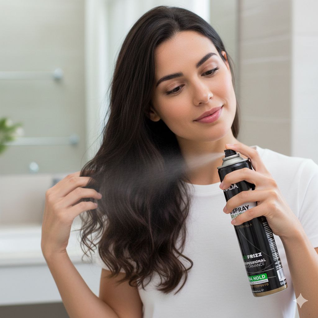 SPRAY FIJADOR CAPILAR ANTI FRIZZ NEVADA  600ML