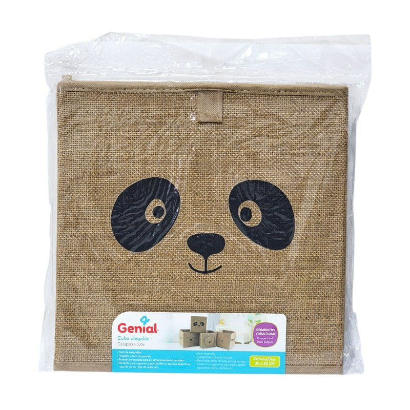 ORGANIZADOR CAJA DE ALMACENAMIENTO PLEGABLE MULTIUSO GENIAL 30X30CM