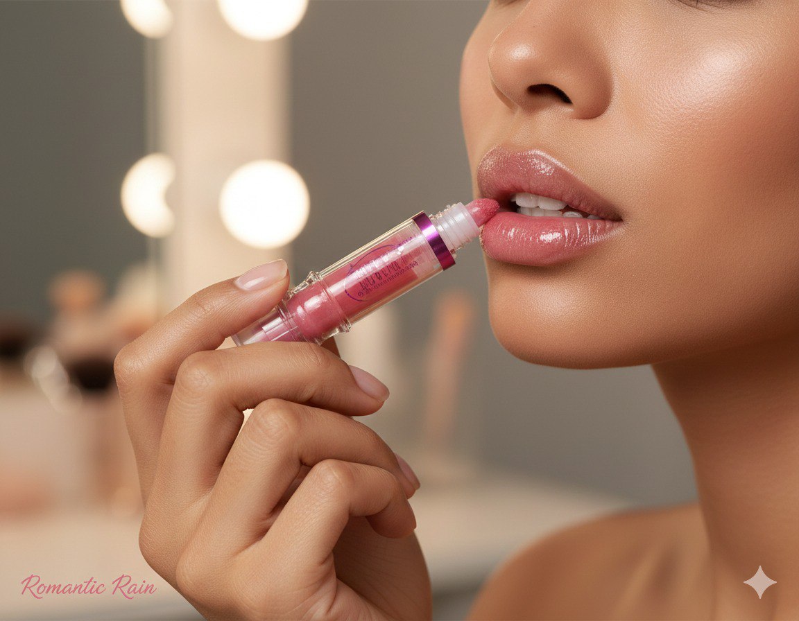 VOLUMINIZADOR DE LABIOS IMPERMEABLE ROMANTIC RAIN 6 TONOS