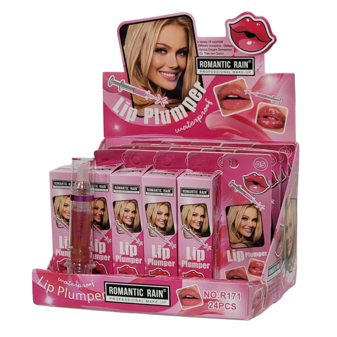 VOLUMINIZADOR DE LABIOS IMPERMEABLE ROMANTIC RAIN 6 TONOS