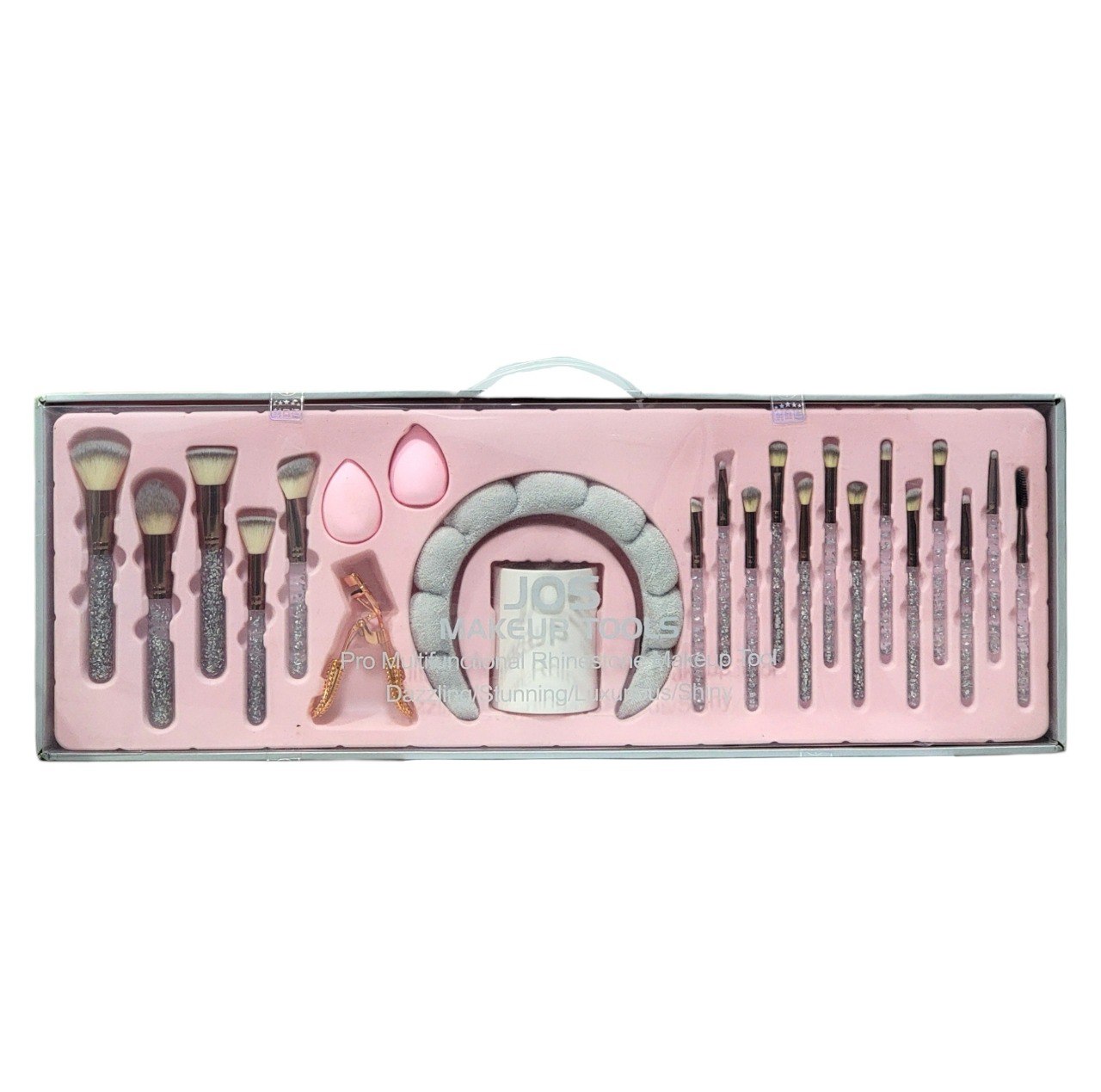 SET DE BROCHAS Y ACCESORIOS DE MAQUILLAJE 23PCS JOS MAKEUP TOOLS