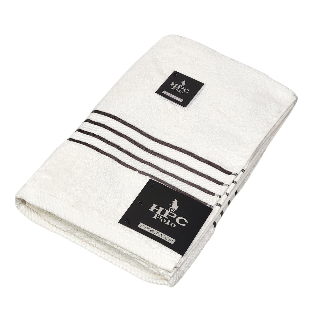 TOALLA DE BAÑO 100% ALGODON HPC POLO 68.5X13.7CM