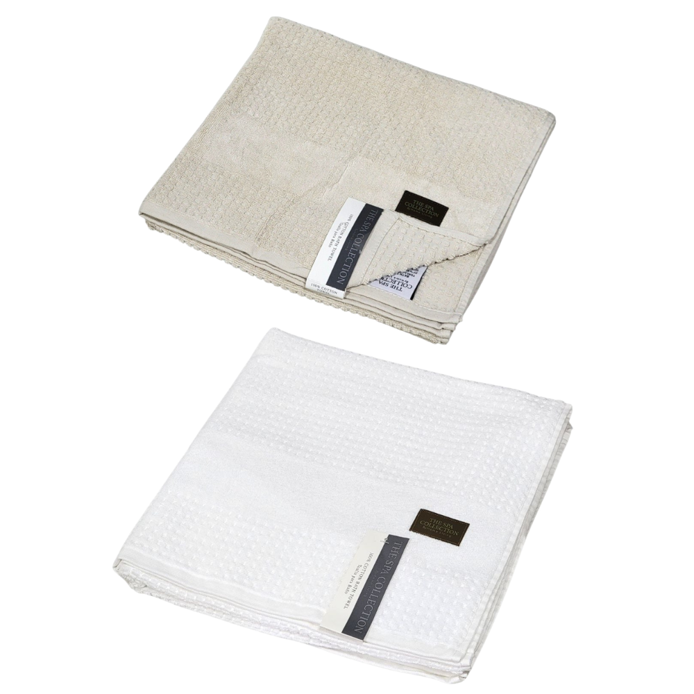 TOALLA DE BAÑO PARA CUERPO 100% ALGODON THE SPA COLLECTION 68X137CM
