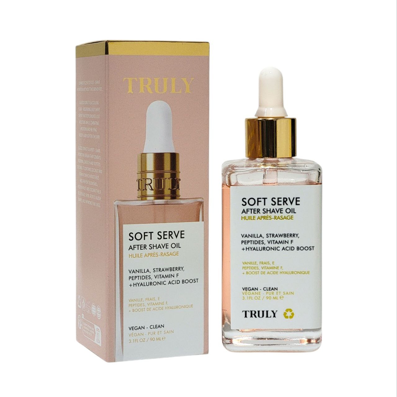 ACEITE CORPORAL PARA DESPUÉS DEL AFEITADO CON AROMA DE VERANO SOFT SERVE TRULY 90ML