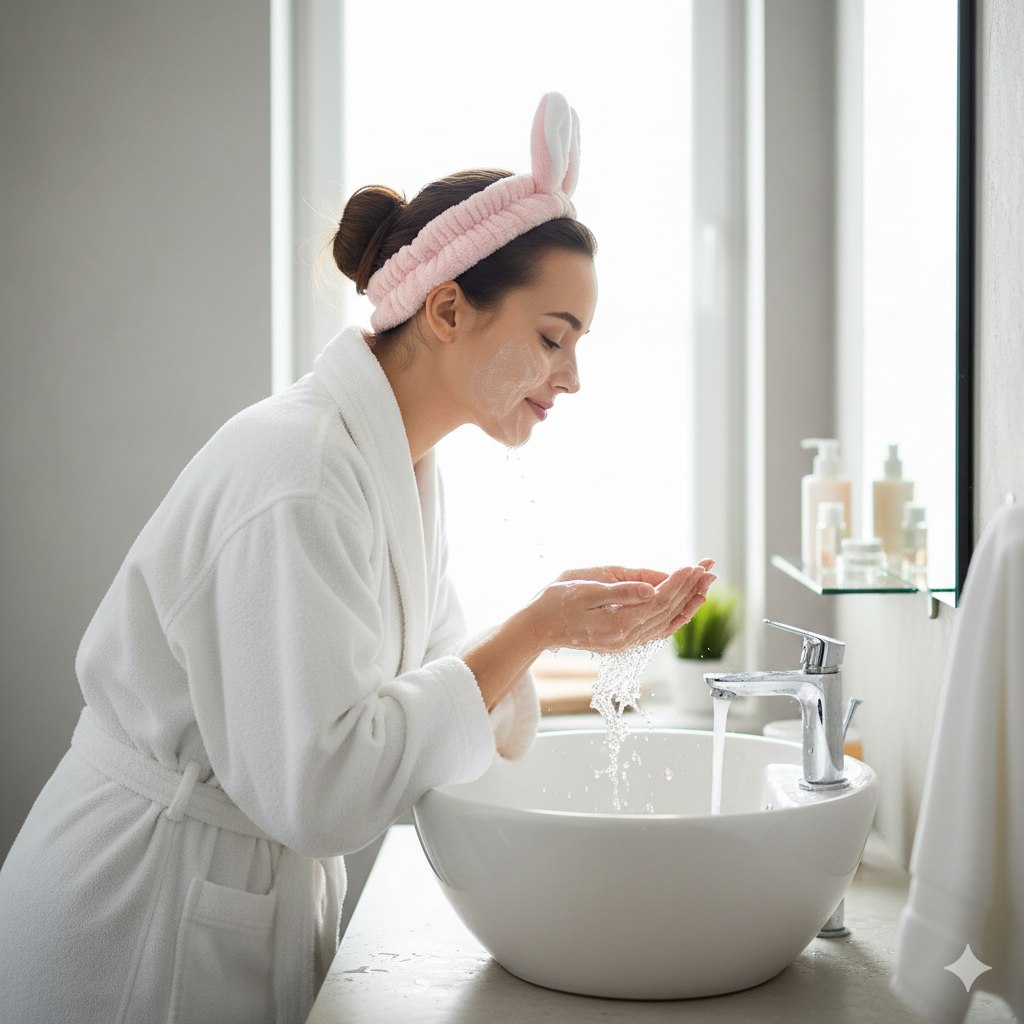 VINCHA DE OREJITAS PARA MAQUILLAJE O MASCARILLA