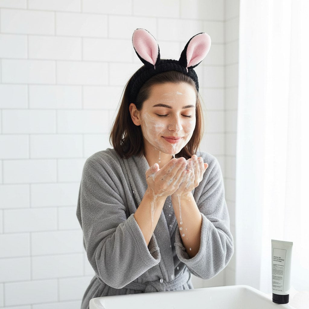 VINCHA DE OREJITAS PARA MAQUILLAJE O MASCARILLA