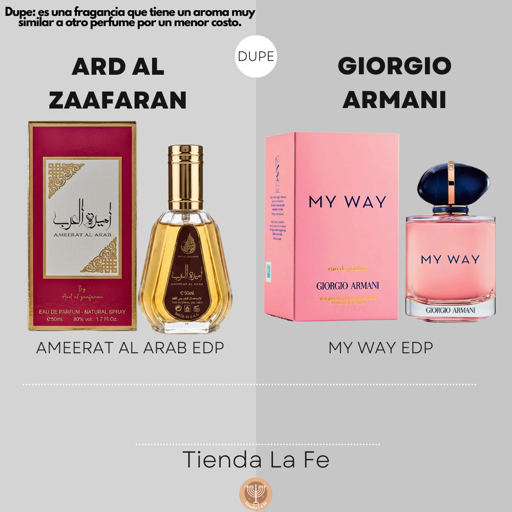 ARD AL ZAAFARAN AMEERAT AL ARAB EDP 50ML (M) (DUPE GIORGIO ARMANI MY WAY EDP)
