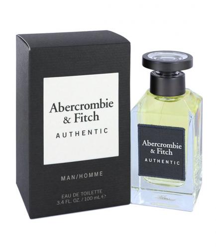 ABERCROMBIE & FITCH AUTHENTIC 3.4 100ML EAU DE TOILETTE SPRAY FOR MEN