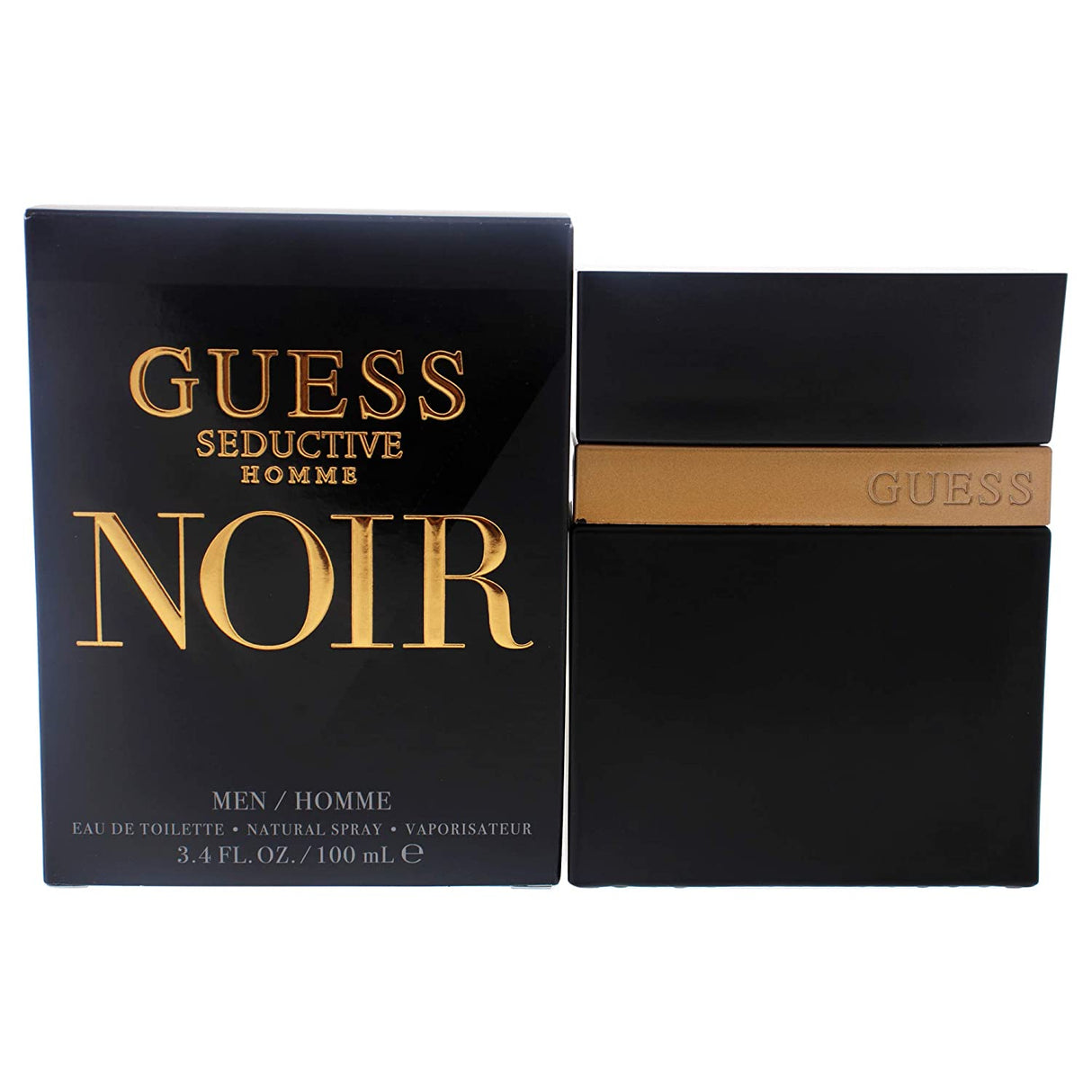 GUESS SEDUCTIVE NOIR HOMME 3.4 100ML EAU DE TOILETTE SPRAY