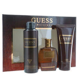 GUESS MARCIANO POR GUESS 3 PIEZAS CONJUNTO DE REGALO - 3.4 OZ -100 ML EAU DE TOILETTE+ DEODORIZING BODY SPRAY 6 OZ -170G -226 ML E+ SHOWER GEL 6.7 FL OZ-200 ML E