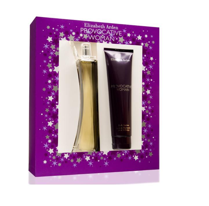 SET ELIZABET ARDEN PROVOCATIVE 2/P EDP 100 ML -BODY LOTION 100 ML