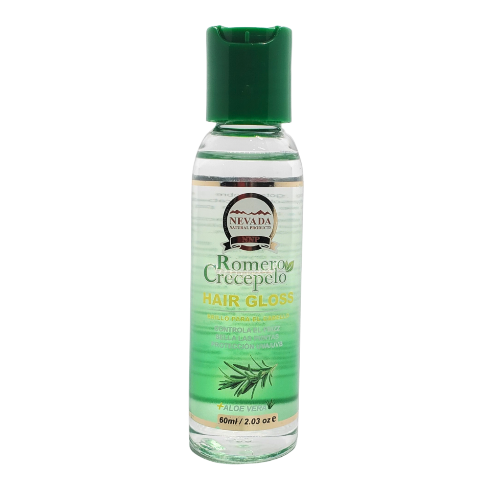 BRILLO PARA EL CABELLO CON EXTRACTO DE ROMERO NEVADA 60ML
