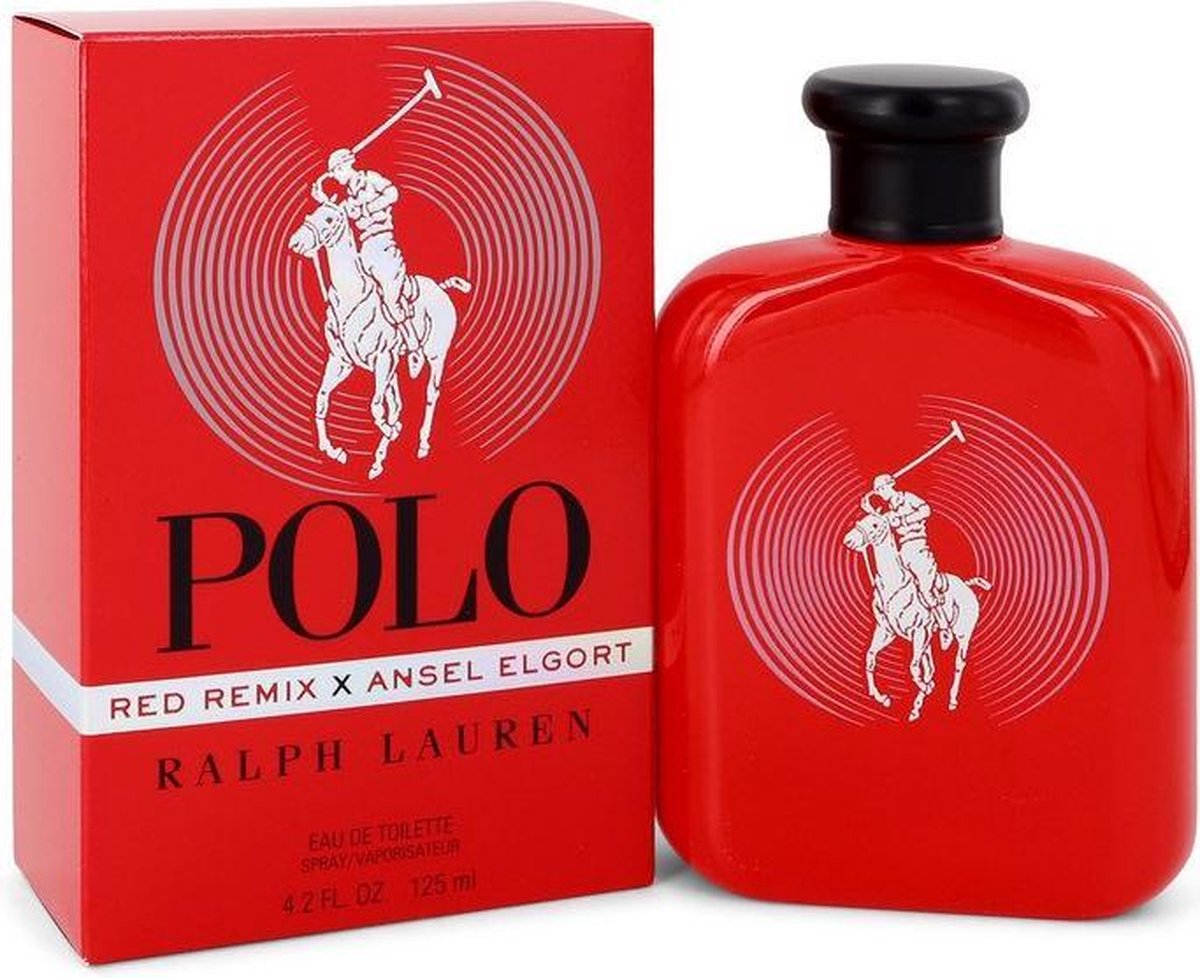 RALPH LAUREN POLO RED REMIX X ANSEL ELGORT EDT 125 ML