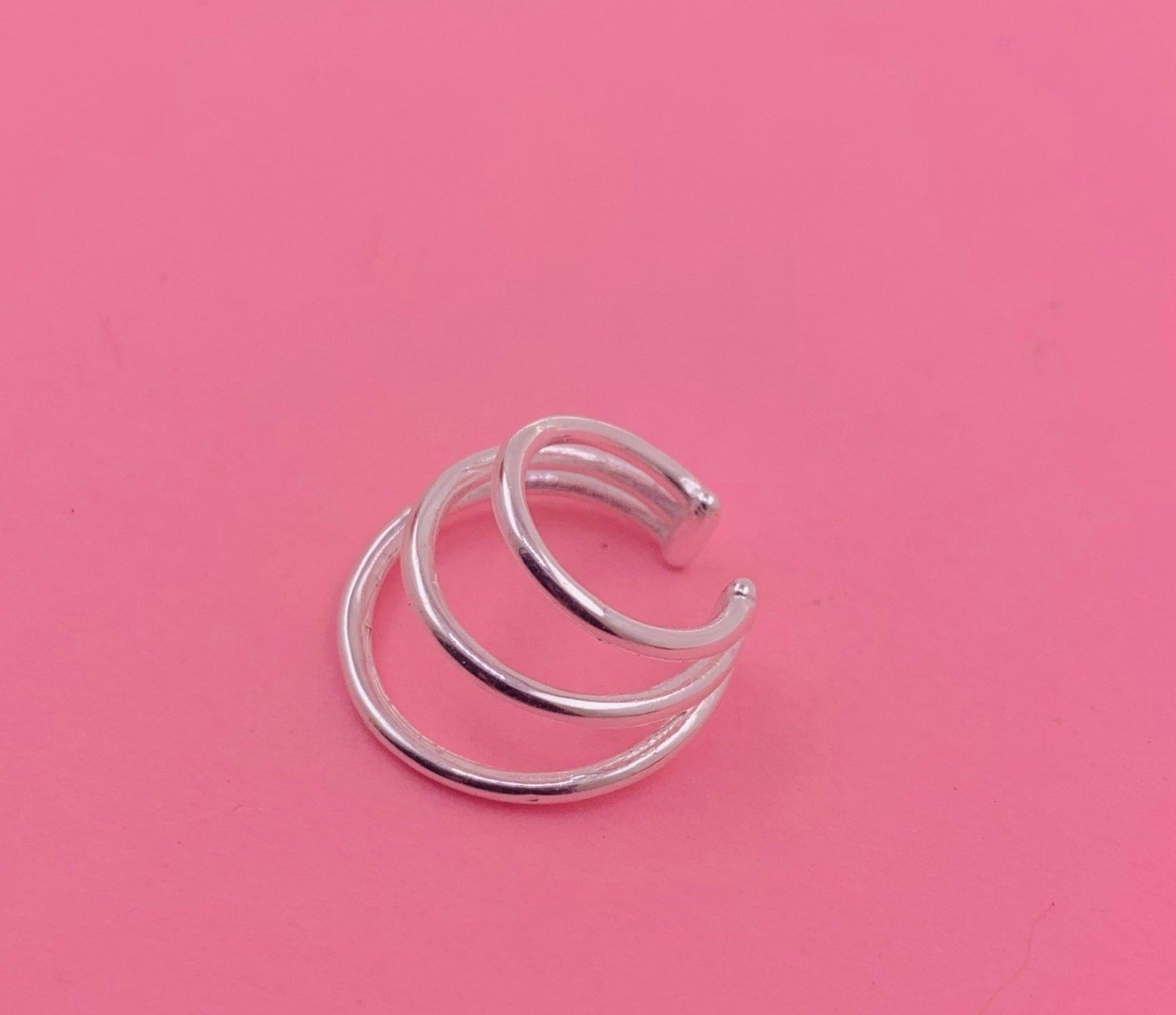 PIERCING DE PRESION DE PLATA 9.25 PESO: 1.5G