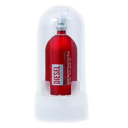 DIESEL ZERO RED PLUS EAU DE TOILETTE SPRAY FOR WOMEN 75ML