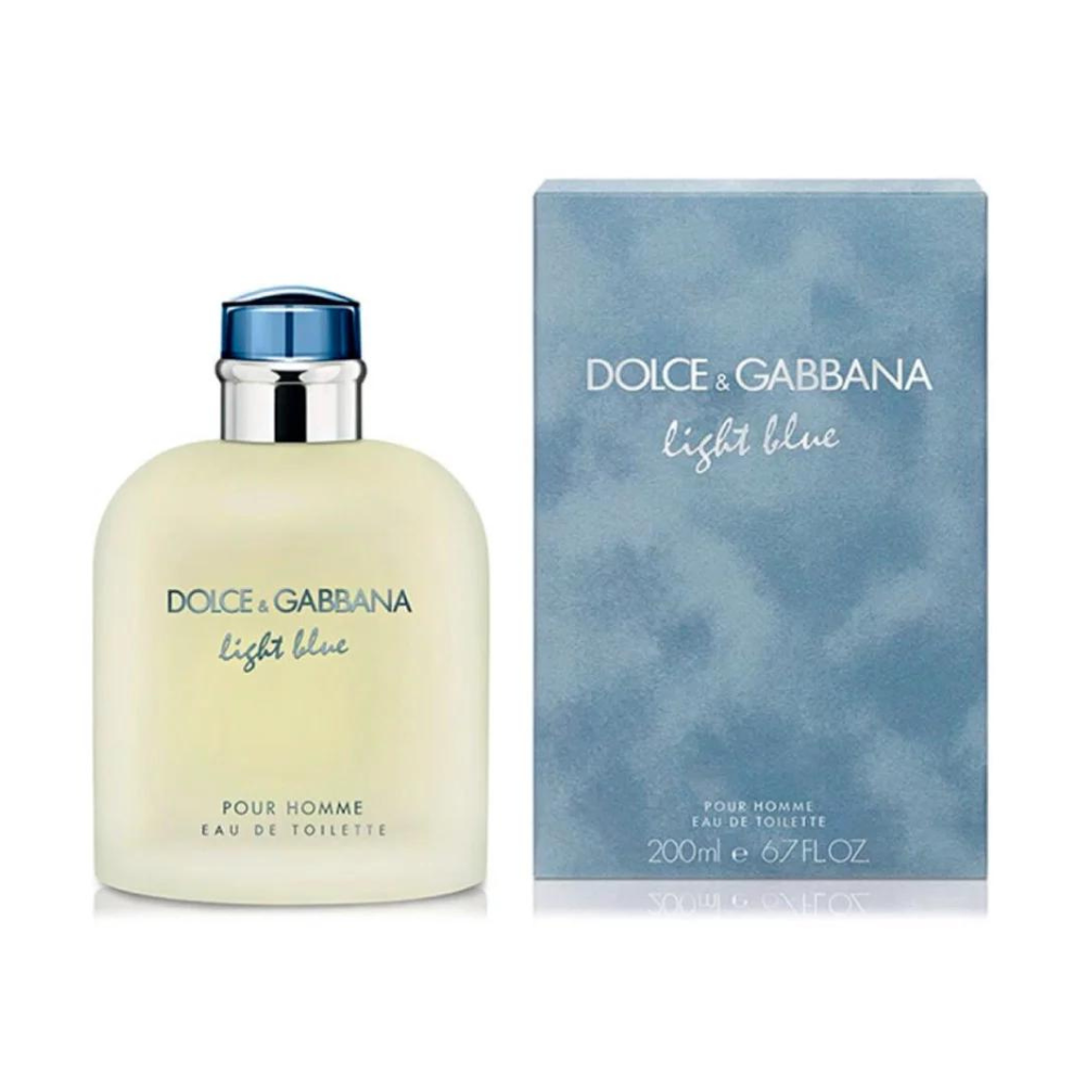 DOLCE & GABBANA LIGHT BLUE POUR HOMME EDT 200ML