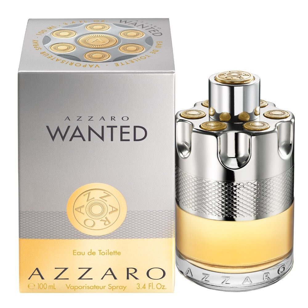 AZZARO WANTED MEN 3.4 OZ. 100ML EDT SPRAY