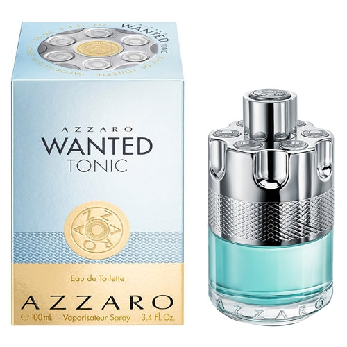 AZZARO WANTED TONIC EDT 3.4 OZ / 100 ML MEN SPRAY