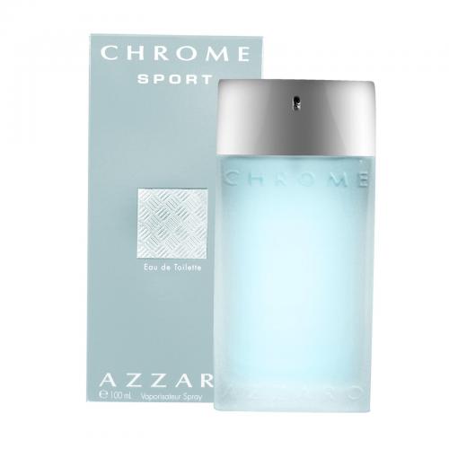 AZZARO CHROME SPORT  EAU DE TOILETTE SPRAY 100ML