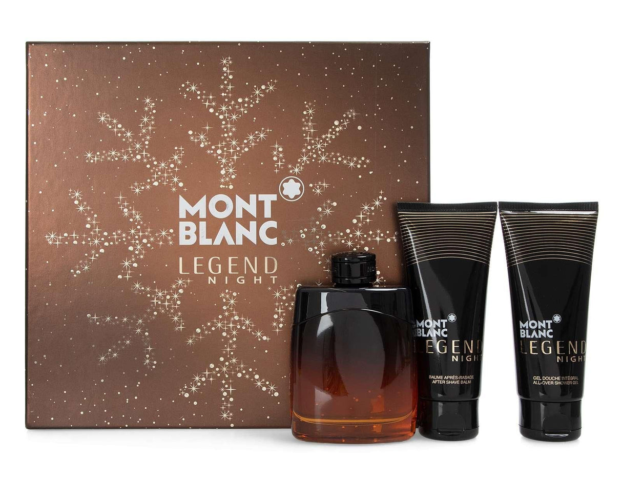 SET MONT BLANC LEGEND NIGHT 3/P H