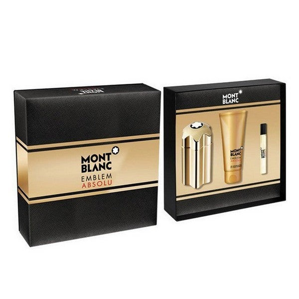 SET MONT BLANC EMBLEM ABSOLU 3/P MEN