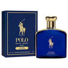 POLO BLUE 'BLEND' EAU DE PARFUM GOLD POR RALPH LAUREN 4.2 OZ 125ML EDP