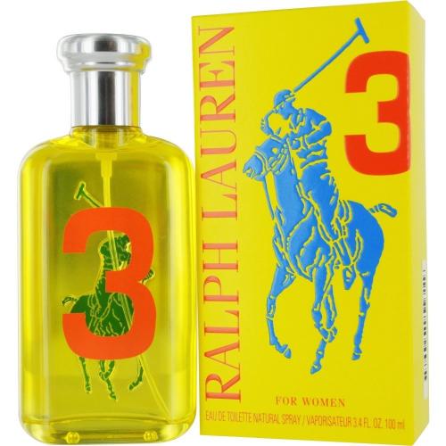 RALPH LAUREN BIG PONY 3 AMARILLO 3.4 EDT SPRAY 75ML