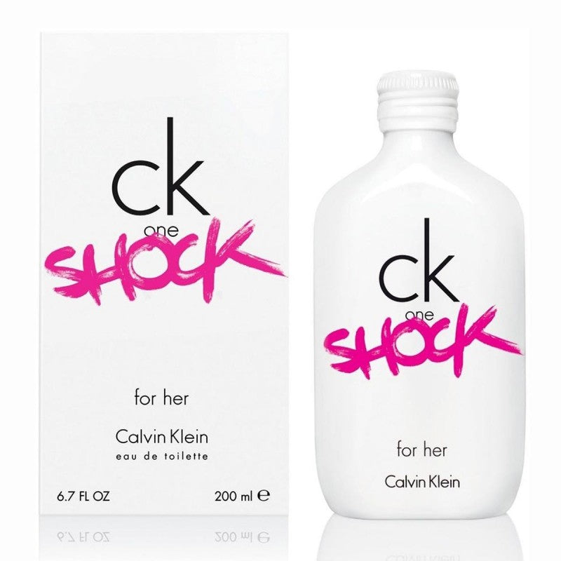 CALVIN KLEIN CK SHOCK WOMAN EAU DE TOILETTE 200ML