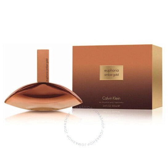 CALVIN KLEIN EUPHORIA AMBER GOLD  3.4 OZ