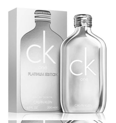 CK ONE PLATINUM EDITION 6.7 200ML EAU DE TOILETTE SPRAY