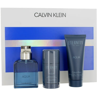 SET CALVIN KLEIN ETER AQUA 3/P MEN