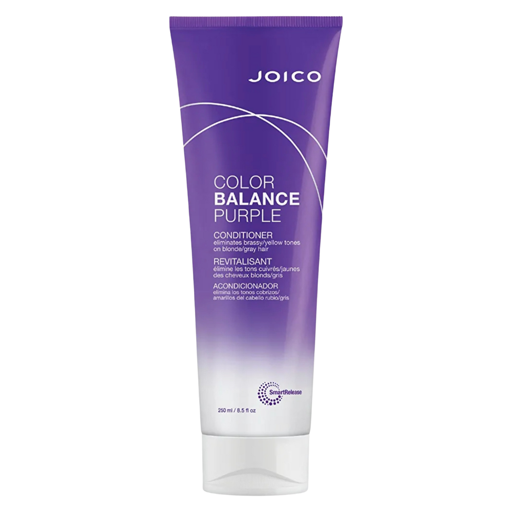 ACONDICIONADOR MATIZADOR CORRECTOR DE COLOR MORADO PARA CABELLO RUBIO COLOR BALANCE JOICO 250ML