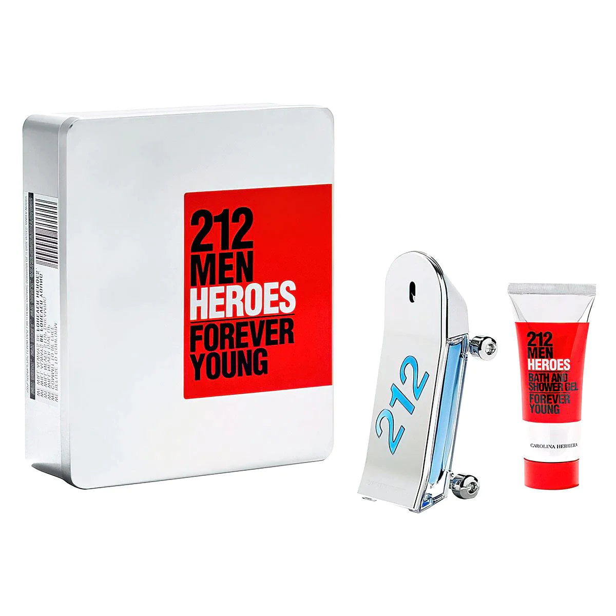 212 MEN HEROES FOREVER YOUNG 90 ML -GEL DE BAÑO 100 ML