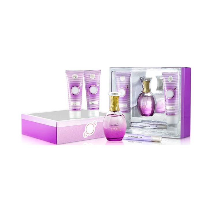L'OR BY NEW BRAND, 4 PIECE GIFT SET FOR WOMEN