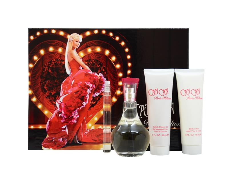 SET PARIS HILTON CAN CAN WOMEN (4PC SET)