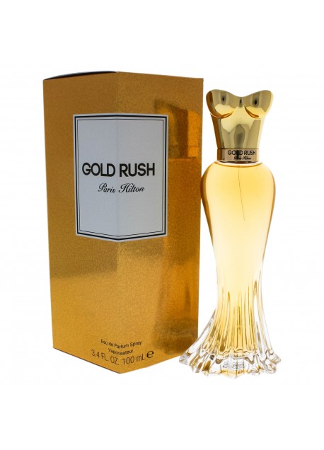 PARIS HILTON GOLD RUSH WOMAN 3.4 OZ. EDP SPRAY 100 ML