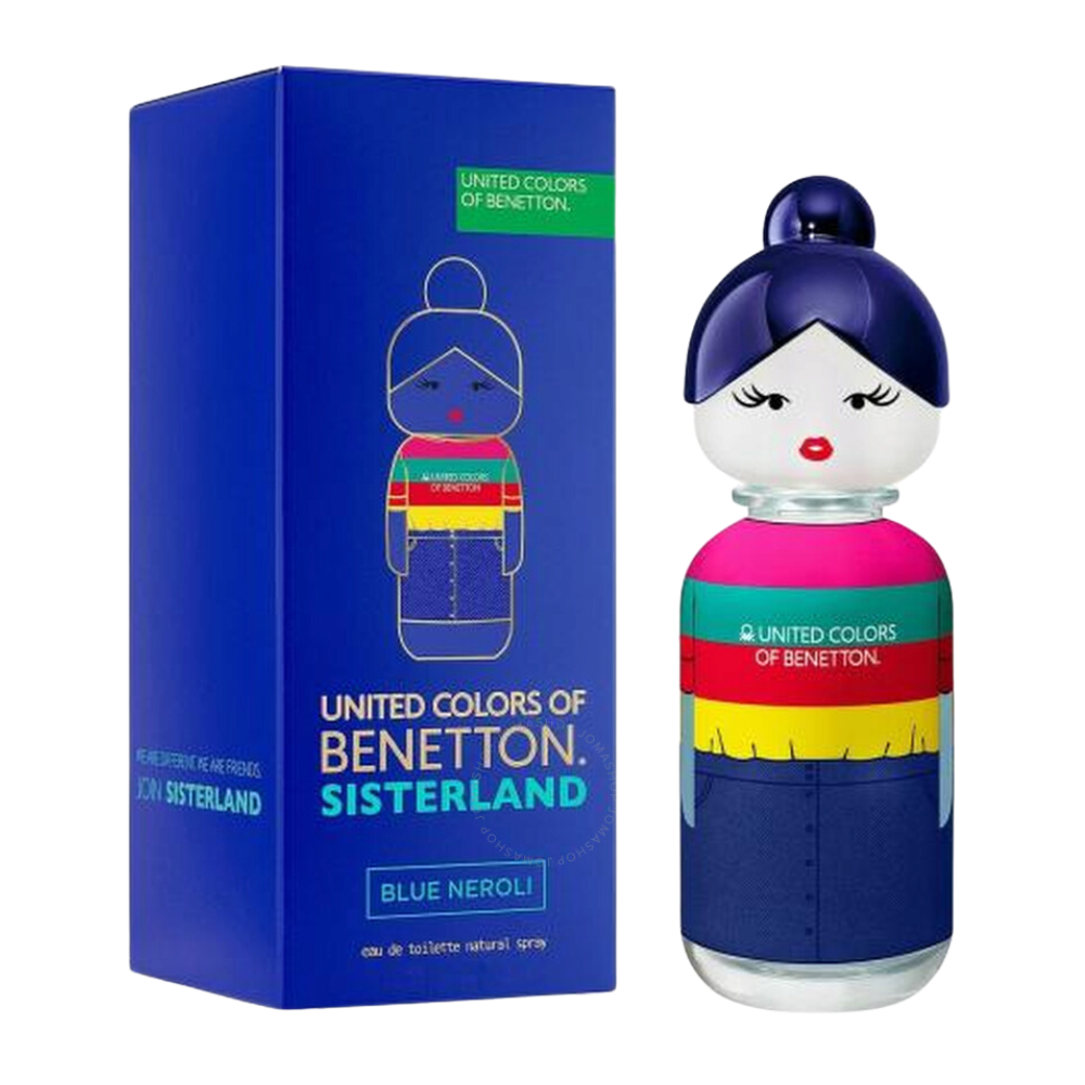 UNITED COLORS OF BENETTON SISTERLAND BLUE NEROLI EDT 80ML