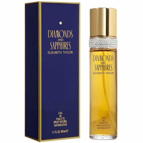 ELIZABETH TAYLOR DIAMONDS & SAPPHIRES WOMEN 3.4 OZ. 100ML EDT