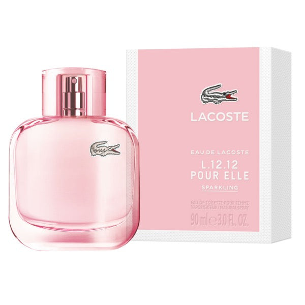 LACOSTE L.12.12 POUR ELLE SPARKLING WOMEN 90 ML  EDT EAU DE LACOSTE