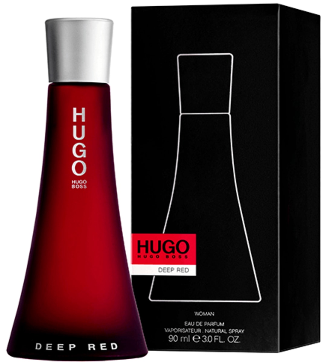 HUGO BOSS DEEP RED WOMEN 3.0 OZ. 90ML EDP SPRAY