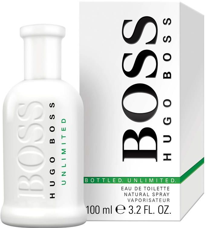 HUGO BOSS BOTTLED UNLIMITED MEN 3.4 OZ. 100ML EDT SPRAY