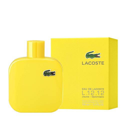 LACOSTE L.12.12 JAUNE 3.3 EDT SP PARA HOMBRES 100ML